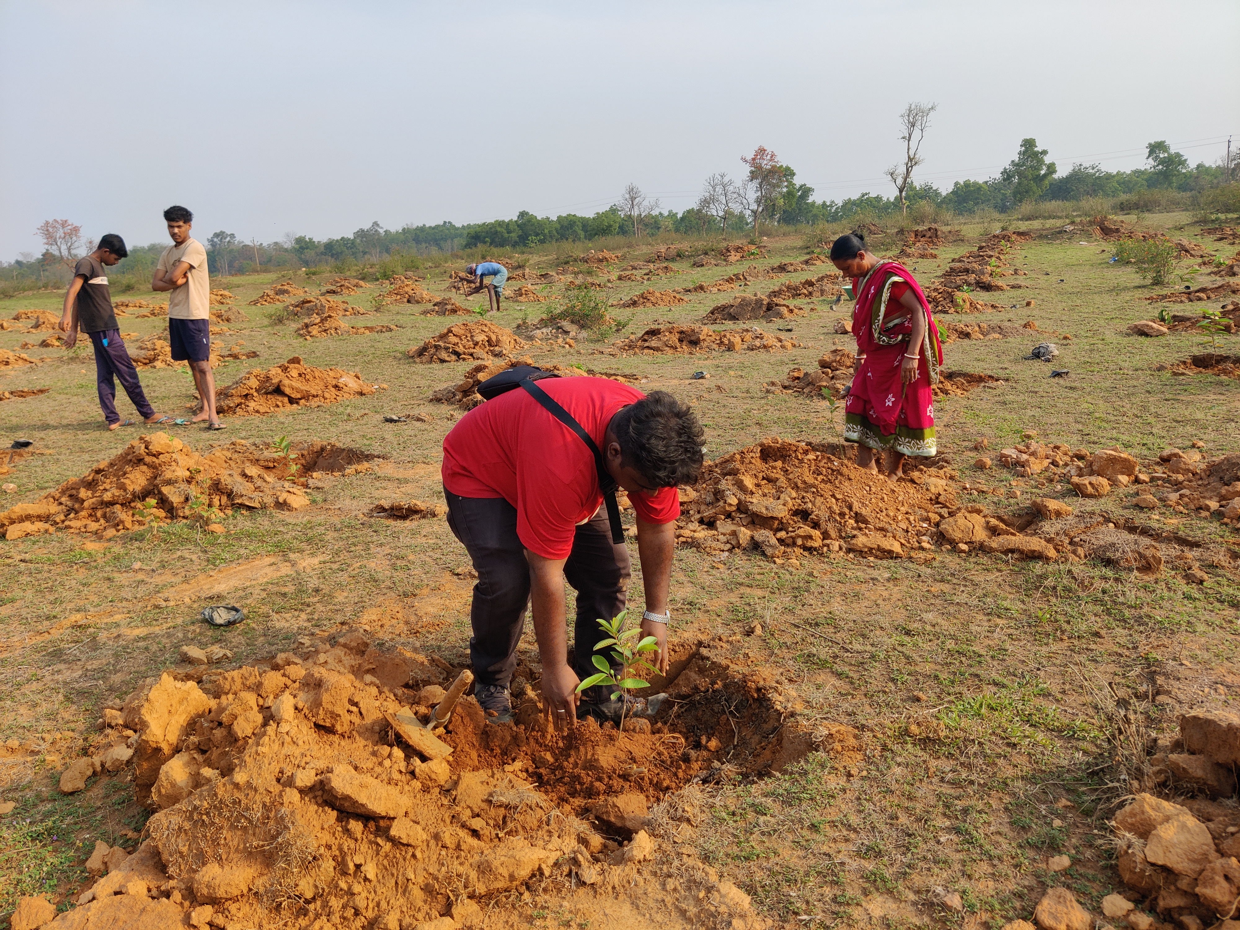 Ecosystem restoration and people on the ground