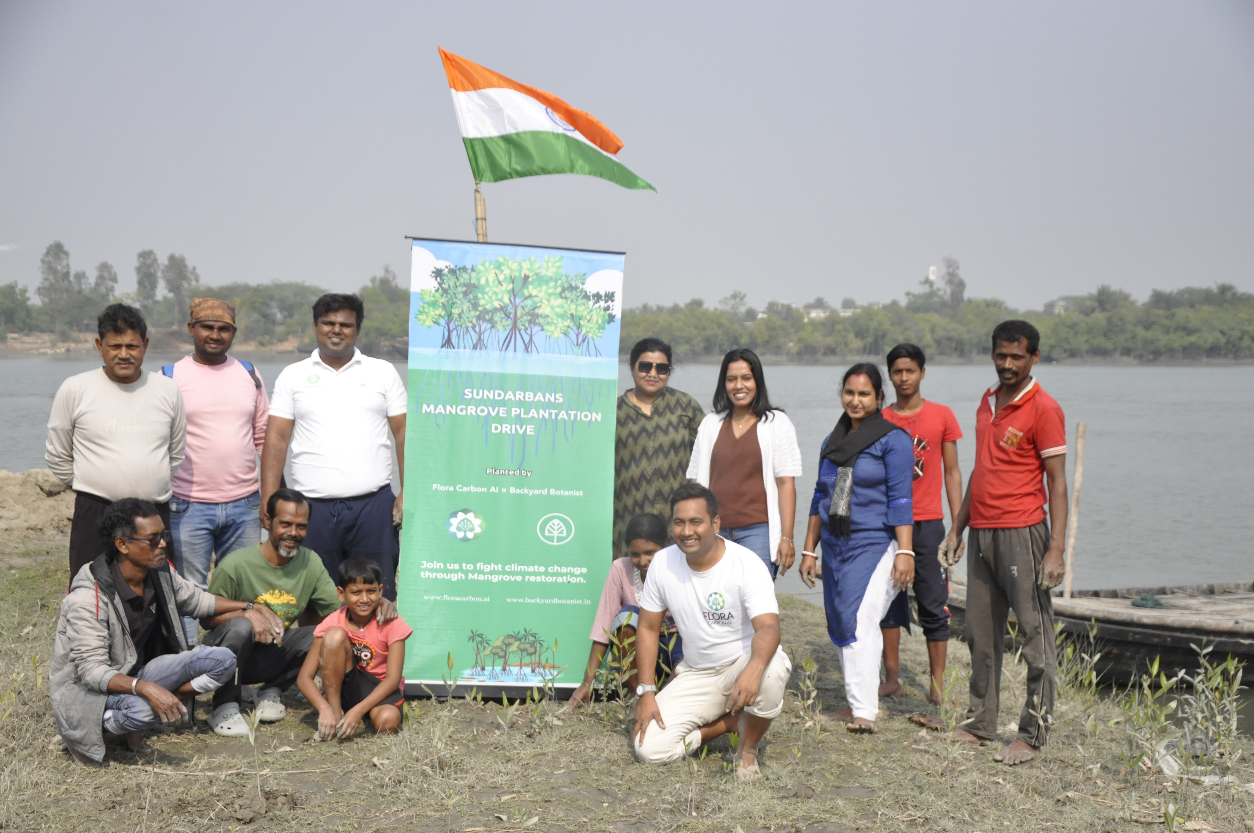 Backyard Botanist team at a professional event